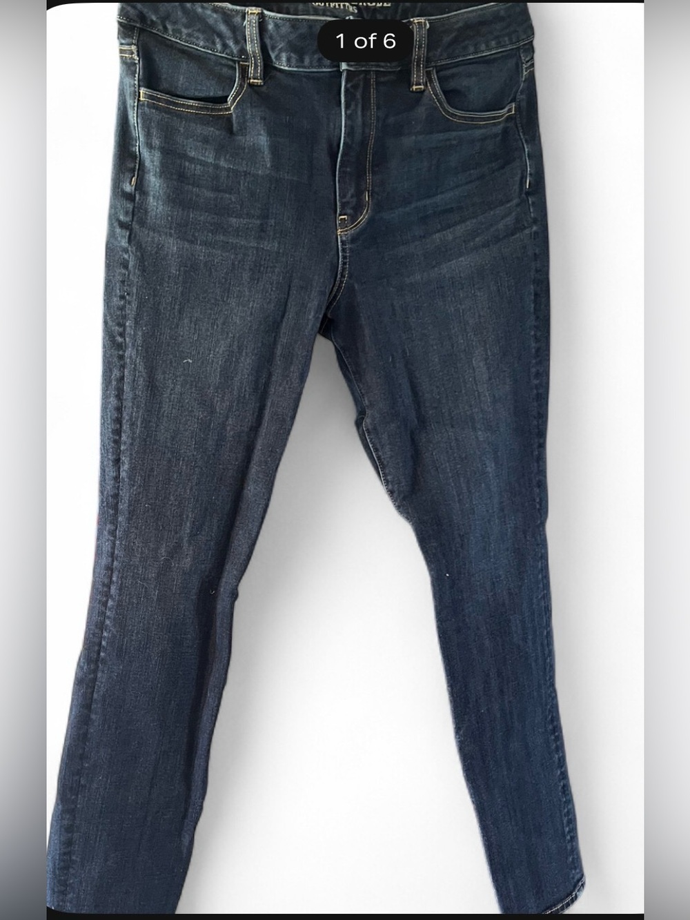 American Eagle Outfitters Dark Blue Skinny Jeans